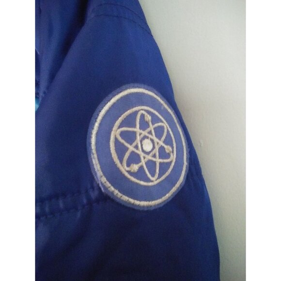 Cat & Jack Boys XL (16) Blue & Yellow Colorblock Hooded winter Puffer Jacket - Picture 7 of 8